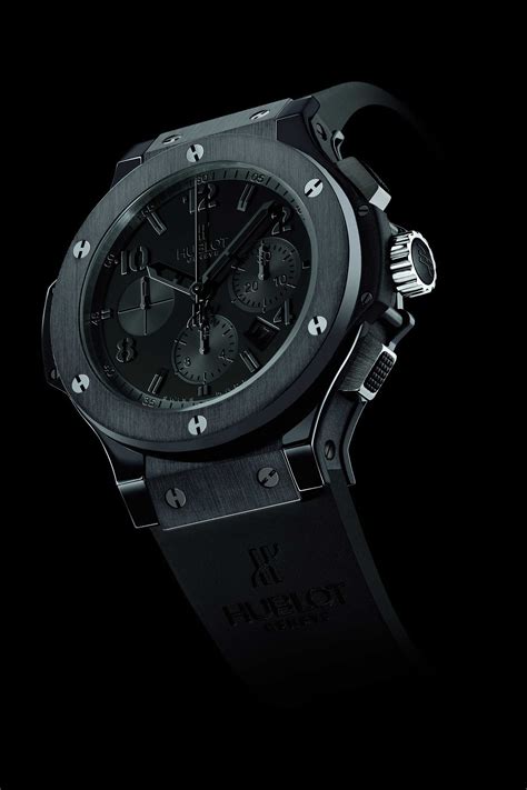 hublot grey black|Hublot all black watch.